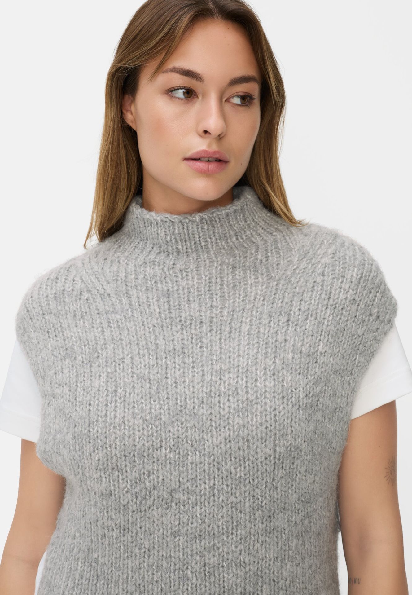 Pull col montant sans manches Camel Active 309594 8K75