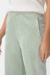 Pantalon velours côtelé Camel Active 377590 8R53 Ceinture élastique avec cordon de serrage Poches italiennes, poches plaquées derrière  Coupe large 