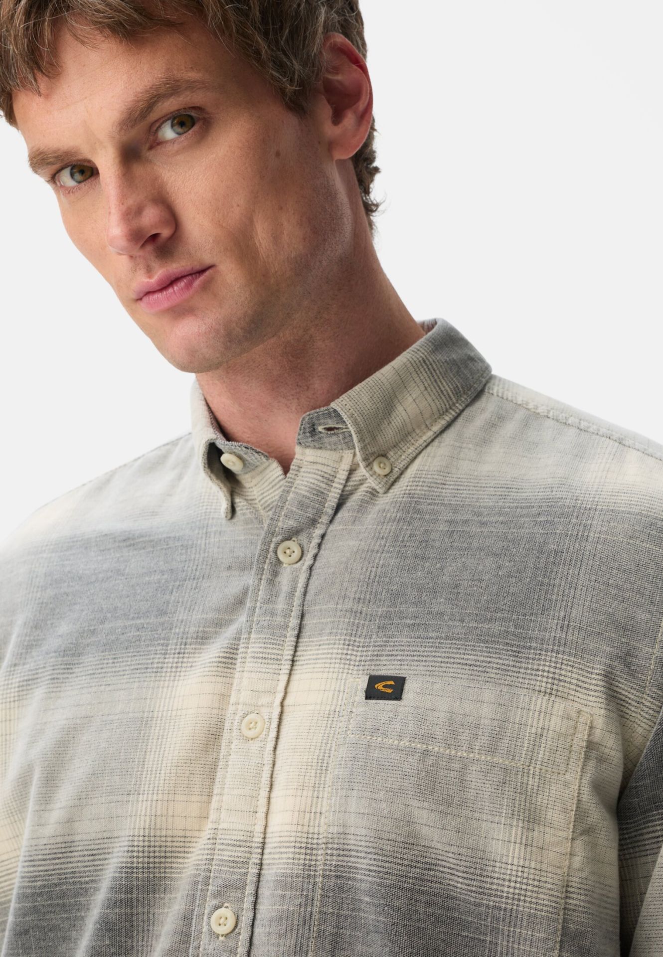 Chemise m.l velours Camel Active 409143 8S43