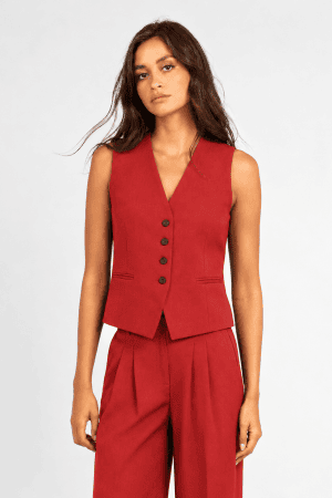 Gilet costume uni Ange ZALY