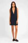 Robe courte sans manches Ange MADINA