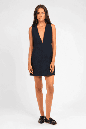 Robe courte sans manches Ange MADINA