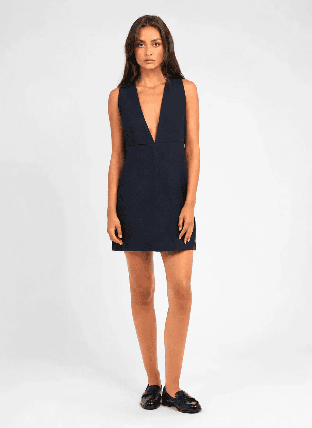 Robe courte sans manches Ange MADINA